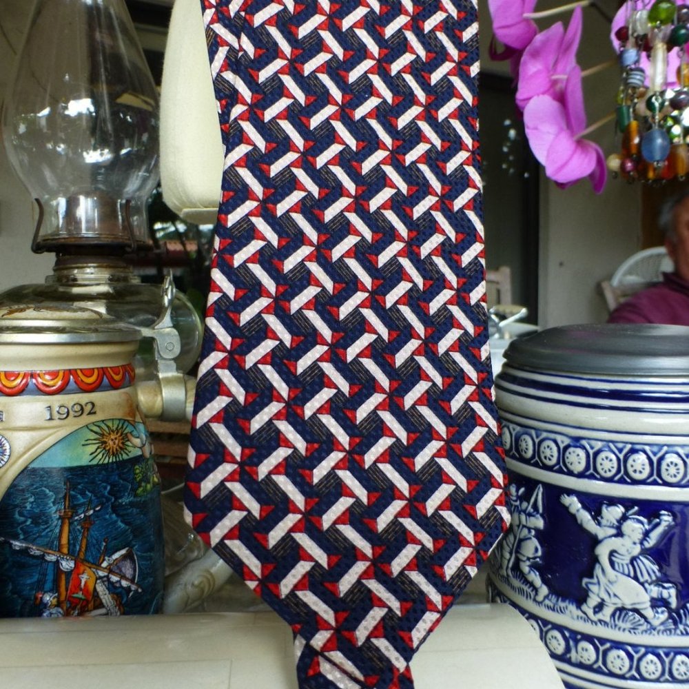 Daniel De‎ Fasson Rare Handmade Vintage Silk Tie